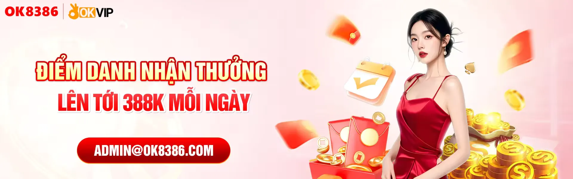 ok8386dd điểm danh nhận thưởng lên tới 388k